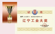 公司荣获辽宁省工业大奖称号（2015年）